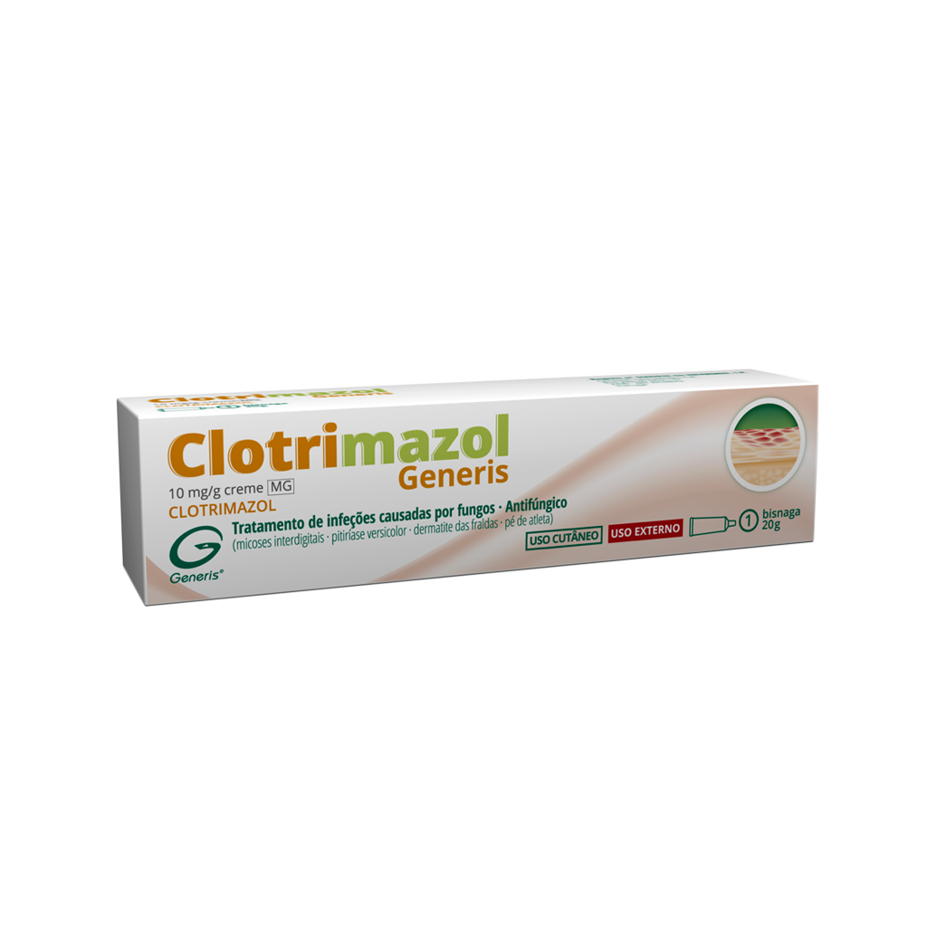 CLOTRIMAZOL GENERIS 10MG/G 1BNG 50G CREM