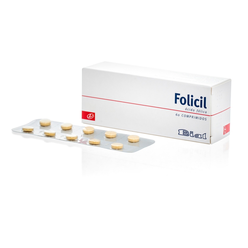 FOLICIL, 5 MG X 60 COMP