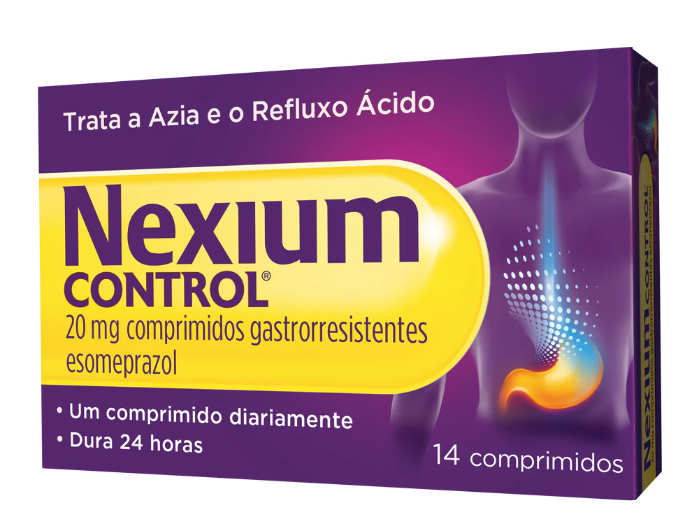 NEXIUM CONTROL ESOMEPRAZOL 20MG 14 COMPRIMIDOS GASTRORRESISTENTES GSK
