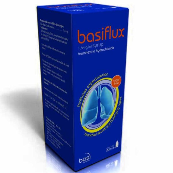 BASIFLUX (BROMEXINA) 1,6MG/ML XAROPE 200ML 1FR