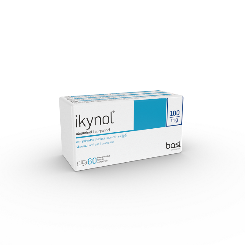 IKYNOL ALOPURINOL 100MG 60 COMP BASI
