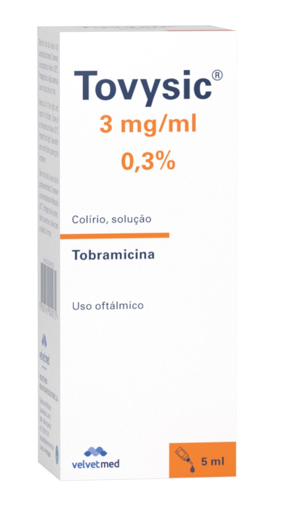 TOVYSIC (TOBRAMICINA) 3MG/ML COLIRIO SOL 5ML 1FR