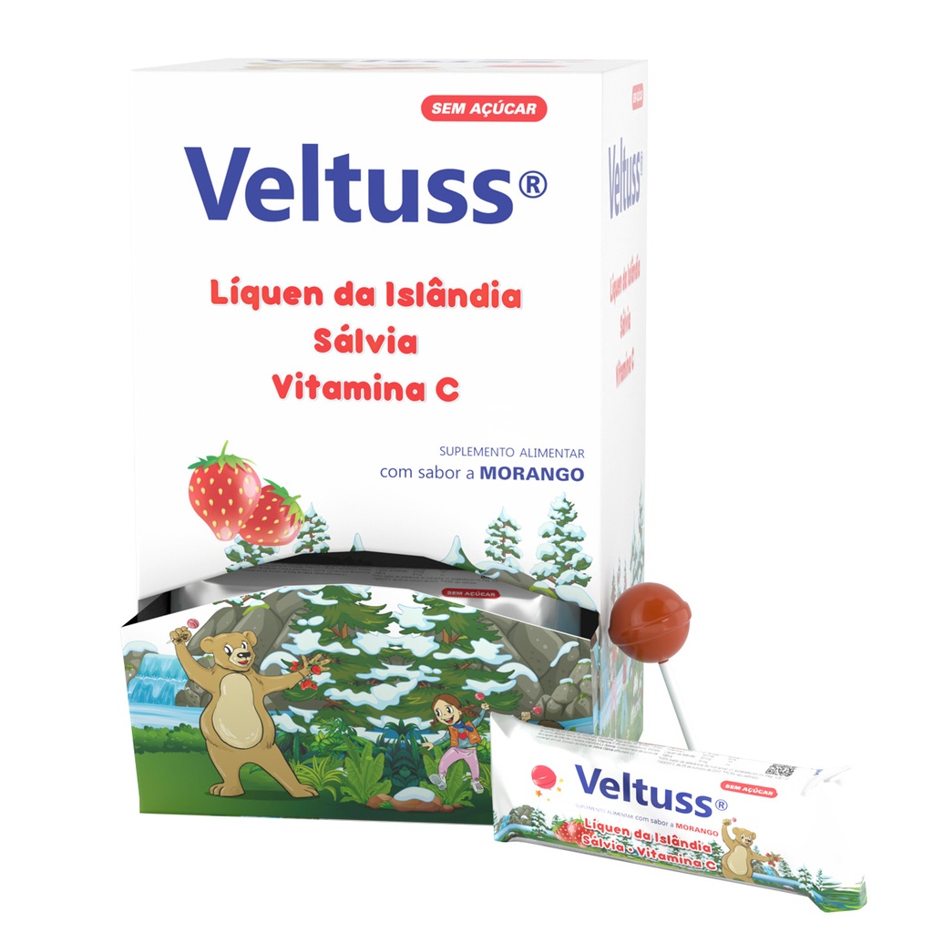 VELTUSS CHUPA CHUPA MORANGO