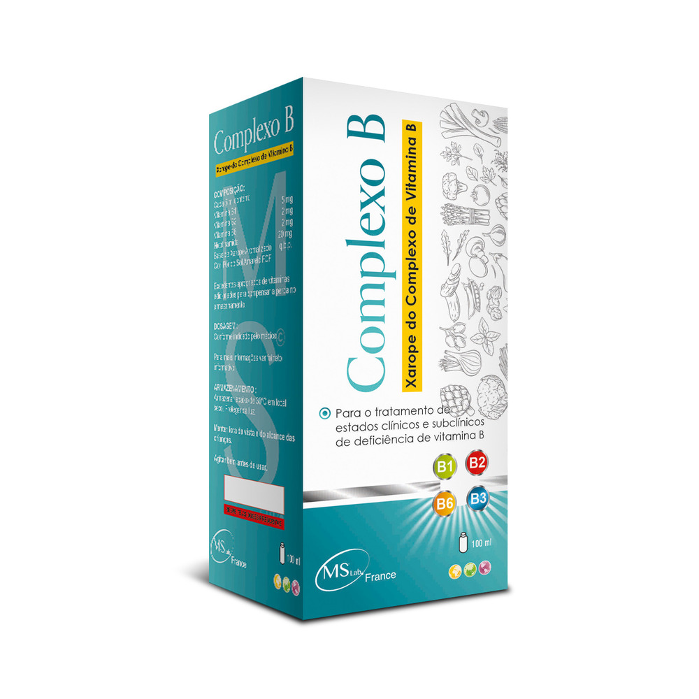 COMPLEXO B VITAMINA XAROPE 100ML MSLAB