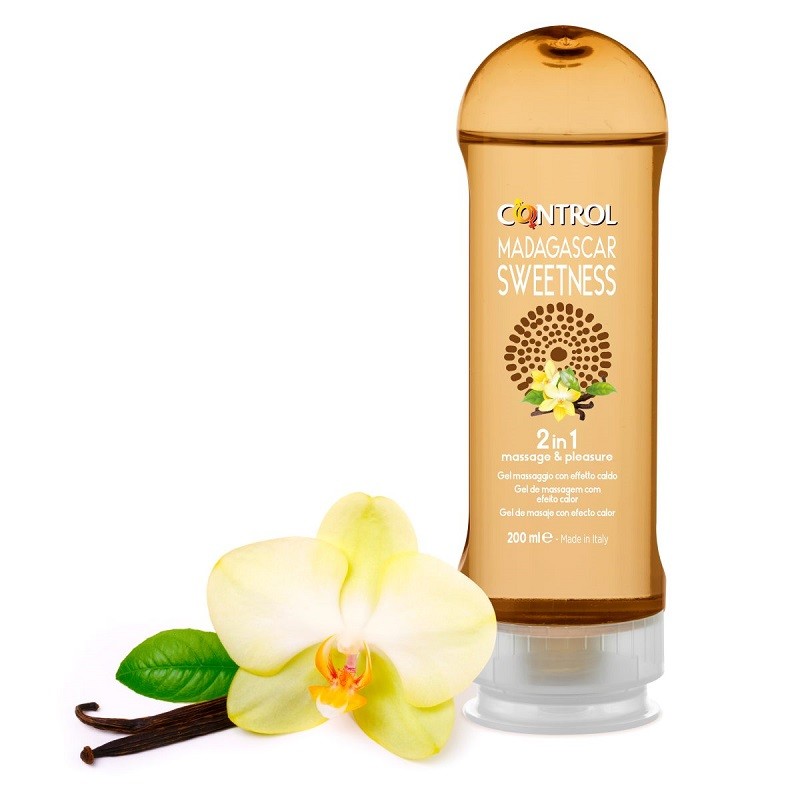 CONTROL GEL LUBRIFICANTE E MASSAGEM MADAGASCAR 200ML
