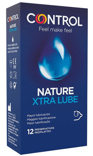 CONTROL NATURE XTRA LUBE PRESERVATIVO X 12