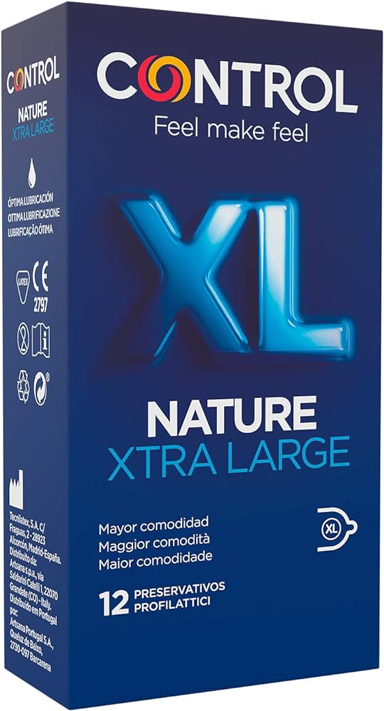 CONTROL NATURE XL PRESERVATIVO X 12