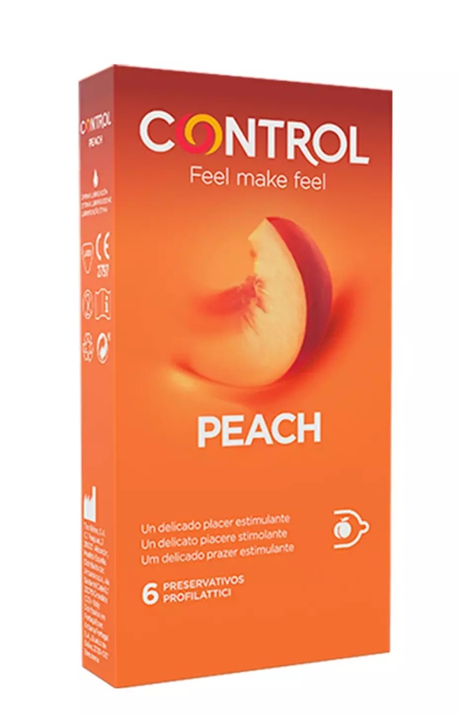 CONTROL PEACH PRESERVATIVOS X 6