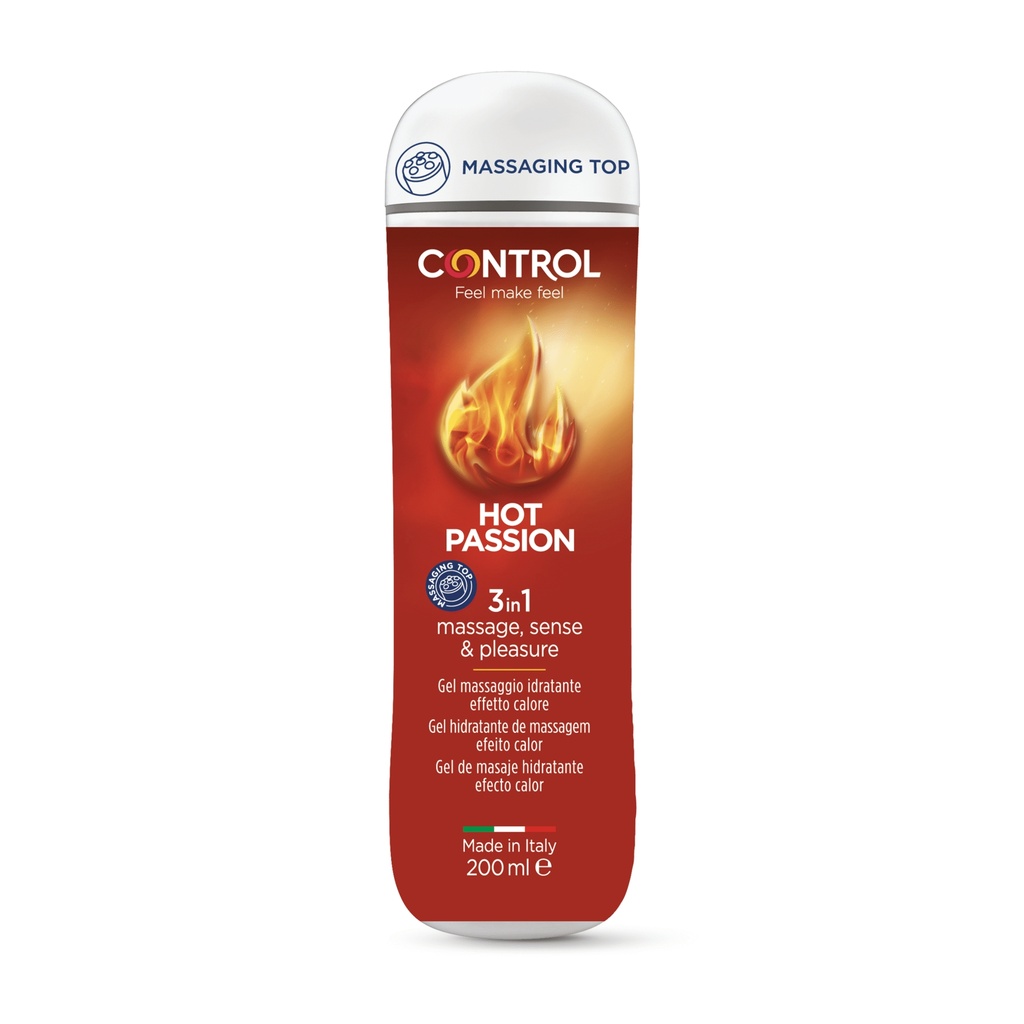 CONTROL GEL MASSAGEM 3IN1 200ML HOT PASSION