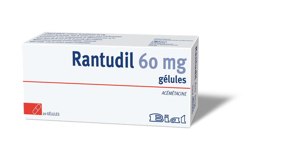 RANTUDIL ACEMETACINA 60 MG 60CAP
