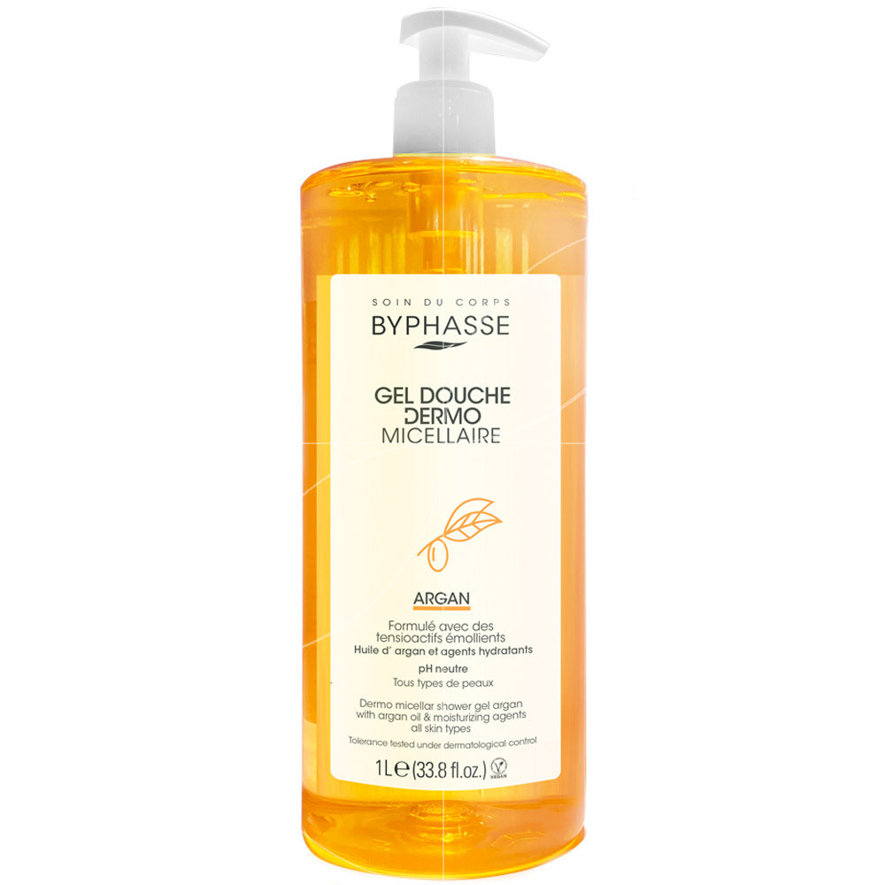 BYPHASSE GEL BANHO 1LT ARGAN