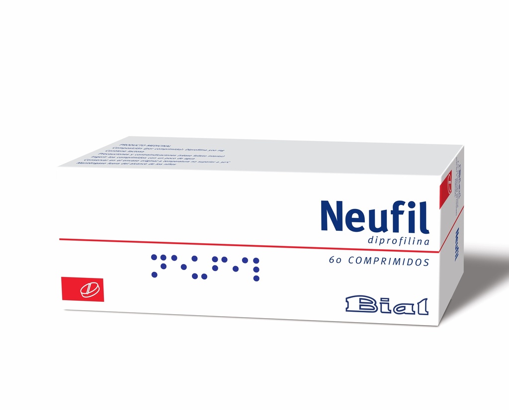 NEUFIL DIPROFILINA 500 MG 60 COMP BIAL