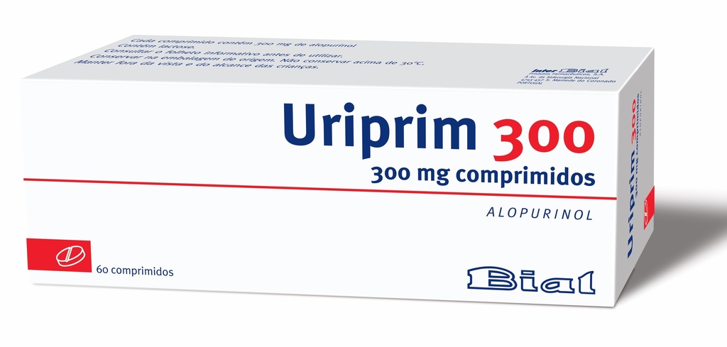URIPRIM 300 MG 60 COMP. (REG. 9197061)