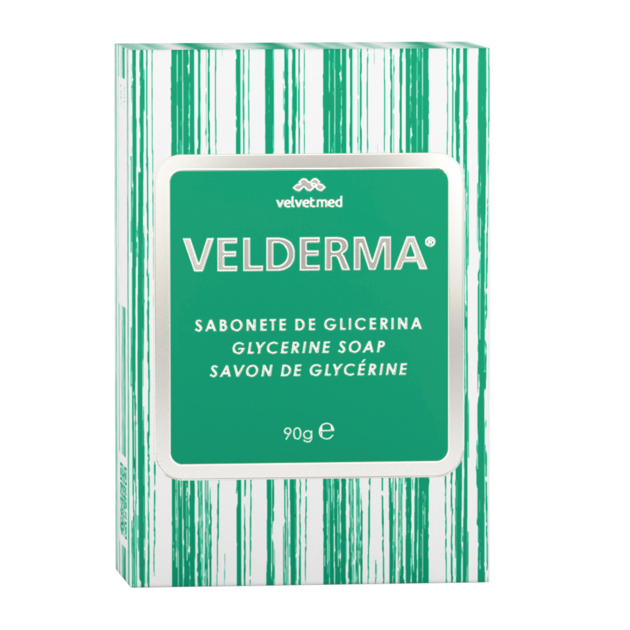 VELDERMA SABONETE GLICERINA 90G